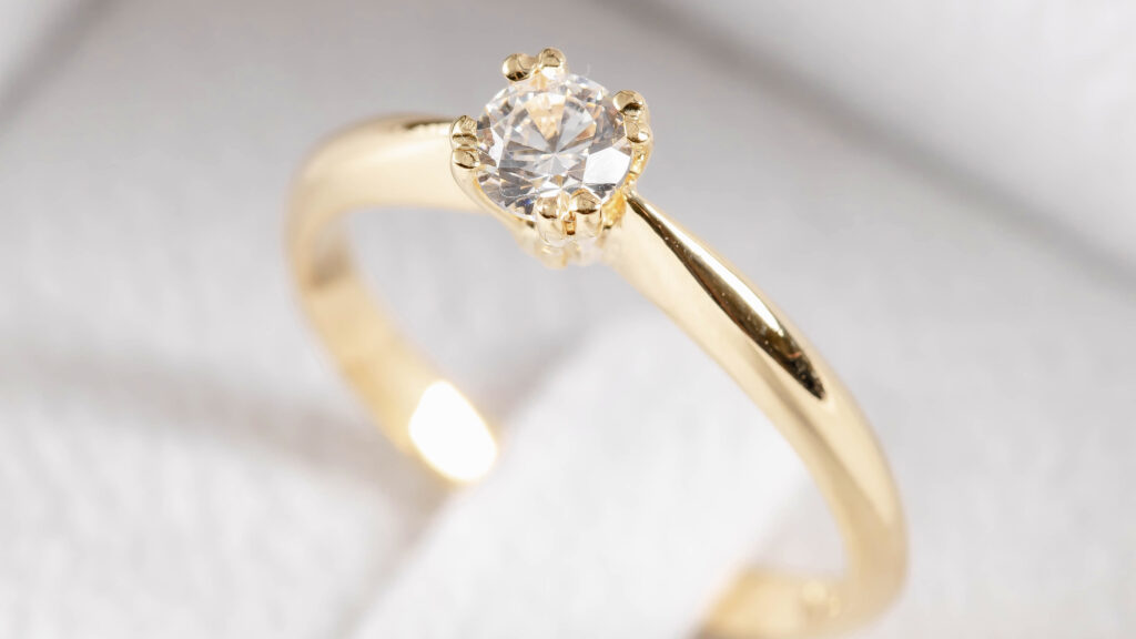 Moissanita vs. diamante