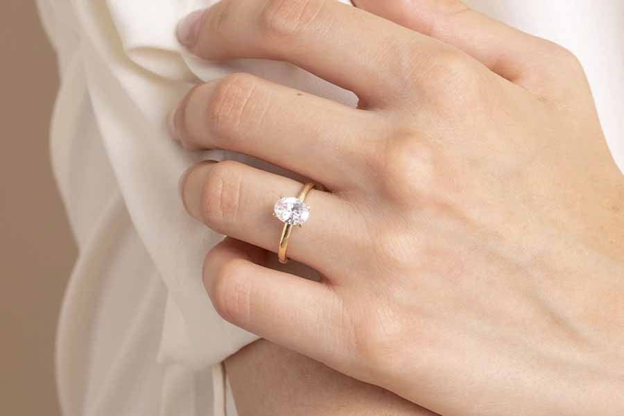 anillo de compromiso de diamante – precio