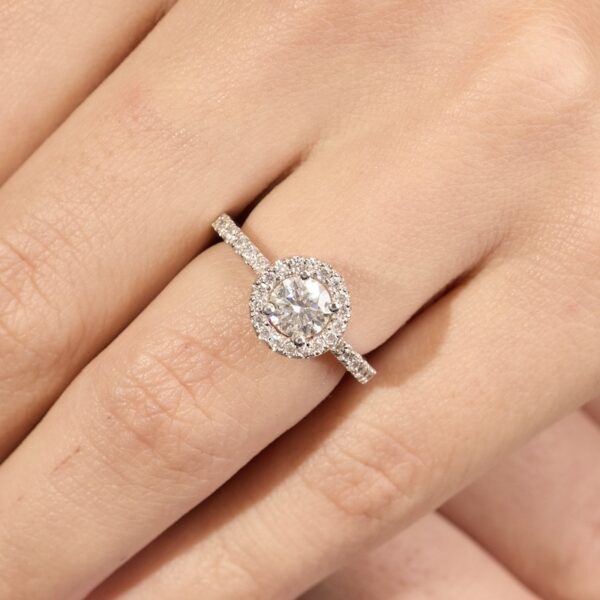 Anillo de Compromiso Soleste Redondo - AC16