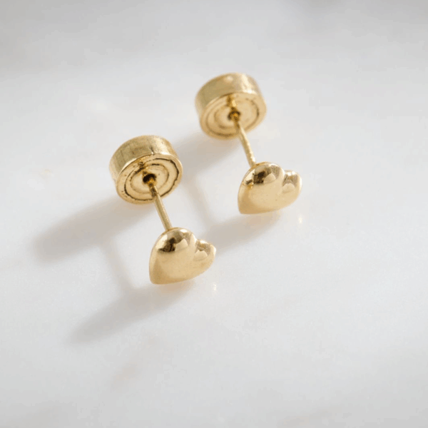 Aretes de Bebé modelo Corazón