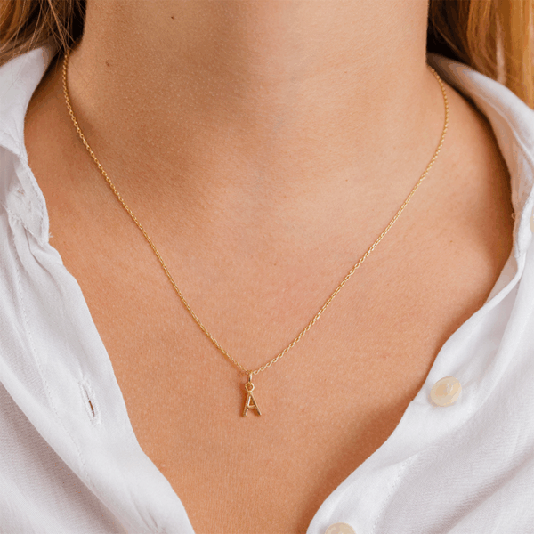 collares de oro amarillo 18k