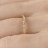 anillo de oro con diamantes