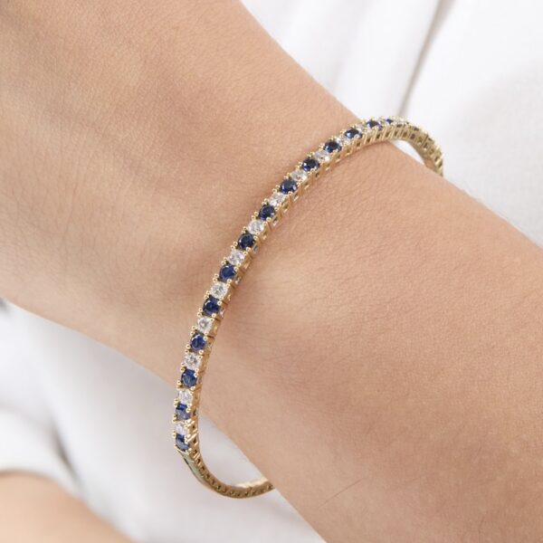 pulsera tenis de plata